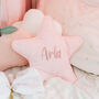 Personalised Star Cushion For A Pink Girls Bedroom, thumbnail 5 of 5