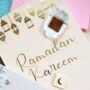 Ramadan Chocolate Countdown Calendar Cream And Gold, thumbnail 2 of 7