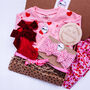 Valentines Day Baby Heart Romper, thumbnail 3 of 7