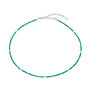 Turquoise And Silver Choker Necklace, thumbnail 2 of 4