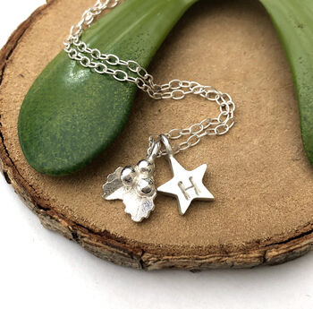 Sterling Silver Mini Holly Necklace, 2 of 12