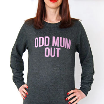 'Odd Mum Out' Sweatshirt For Mum, 6 of 6