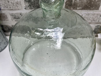 Large 24cm Recycled Glass Cloche Dome Bell Jar, 5 of 7