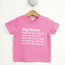 sister definition shirt