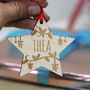 Personalised Engraved Star Decoration, thumbnail 4 of 7
