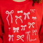 Bows Embroidered Sweatshirt, thumbnail 8 of 12