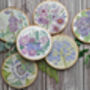 Succulents Modern Embroidery Pattern, thumbnail 9 of 9