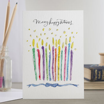 'Birthday Cards' Mixed Pack Of Six, 7 of 7