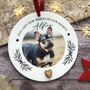 Personalised Pet Christmas Memorial Decoration, thumbnail 1 of 4