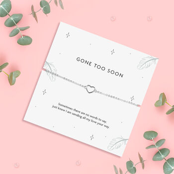 Gone Too Soon Sympathy Bracelet For Her, 2 of 8