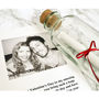 Photo Message In A Bottle Anniversary Gift, thumbnail 8 of 8