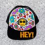 Kids Personalised Hand Painted Hat, thumbnail 6 of 12