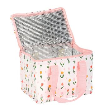 Tulip Print Recycled Plastic Lunch Bag, 2 of 2