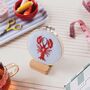 Lobster Cross Stitch Kit, thumbnail 2 of 4