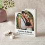 Arch Photo Personalised Building Block Keepsake, thumbnail 1 of 3
