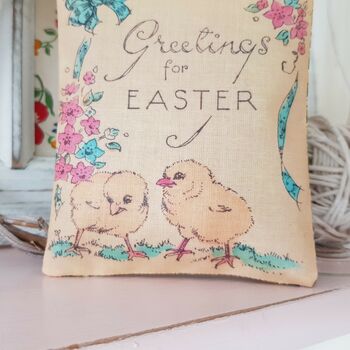 Easter Chick Fabric Fragrant Gift Sachet, 2 of 5