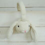 Cream Bunny Ear Muffs + Matching Scarf, For All Ages, thumbnail 2 of 4