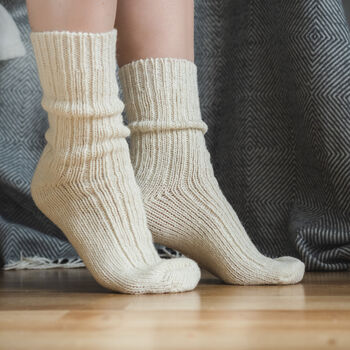 100% Natural Women's Merino Socks, 4 of 10
