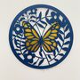 Butterfly Personalised Paper Cut, thumbnail 2 of 5