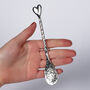 Heart Jam Pewter Spoon, Anniversary Gifts, Love Spoons, thumbnail 2 of 9
