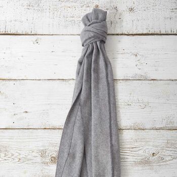 Luxury Large Cashmere And Merino Scarf, 9 of 12