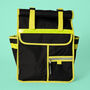 Neon Rolltop Backpack Pannier Black, thumbnail 1 of 8