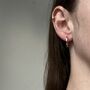 Silver And Copper Naut Hoops, thumbnail 2 of 2