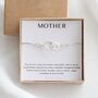 Gift For Mum, Mum Bracelet Sterling Silver, Mum Birthday Gifts, thumbnail 1 of 5