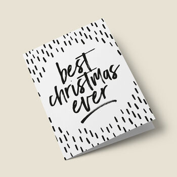 'Best Christmas Ever' Christmas Card, 3 of 4