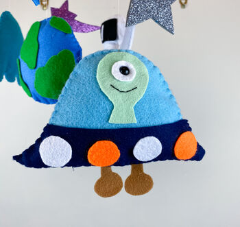 Space Themed Baby Mobile, 2 of 7