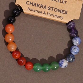 Chakra Beaded Bracelet, 3 of 4