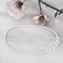Sterlling Silver Heart Milestone Birthday Bracelet, thumbnail 1 of 7