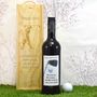 Personalised 'Golfer's' Wine Gift Set, thumbnail 1 of 1