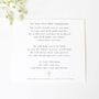 First Holy Communion Pearl Bracelet With Poem, thumbnail 4 of 8