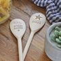 Child's Personalised Star Baker Wooden Spoon, thumbnail 1 of 4