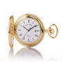 Classic Personalised Gold Plated Calendar Pocket Watch, thumbnail 2 of 2