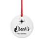Personalised Minimalist Christmas Icon Ornament, thumbnail 4 of 5