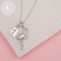 Sterling Silver Flamingo Necklace, thumbnail 4 of 8