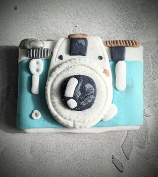 Retro Fathers Day Camera Cookie Gift Box, 2 of 3