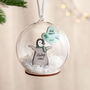 Penguin First Christmas Baby Details Bauble, thumbnail 1 of 7
