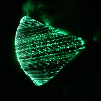 Light Up Fibre Optic Face Mask, 3 of 6