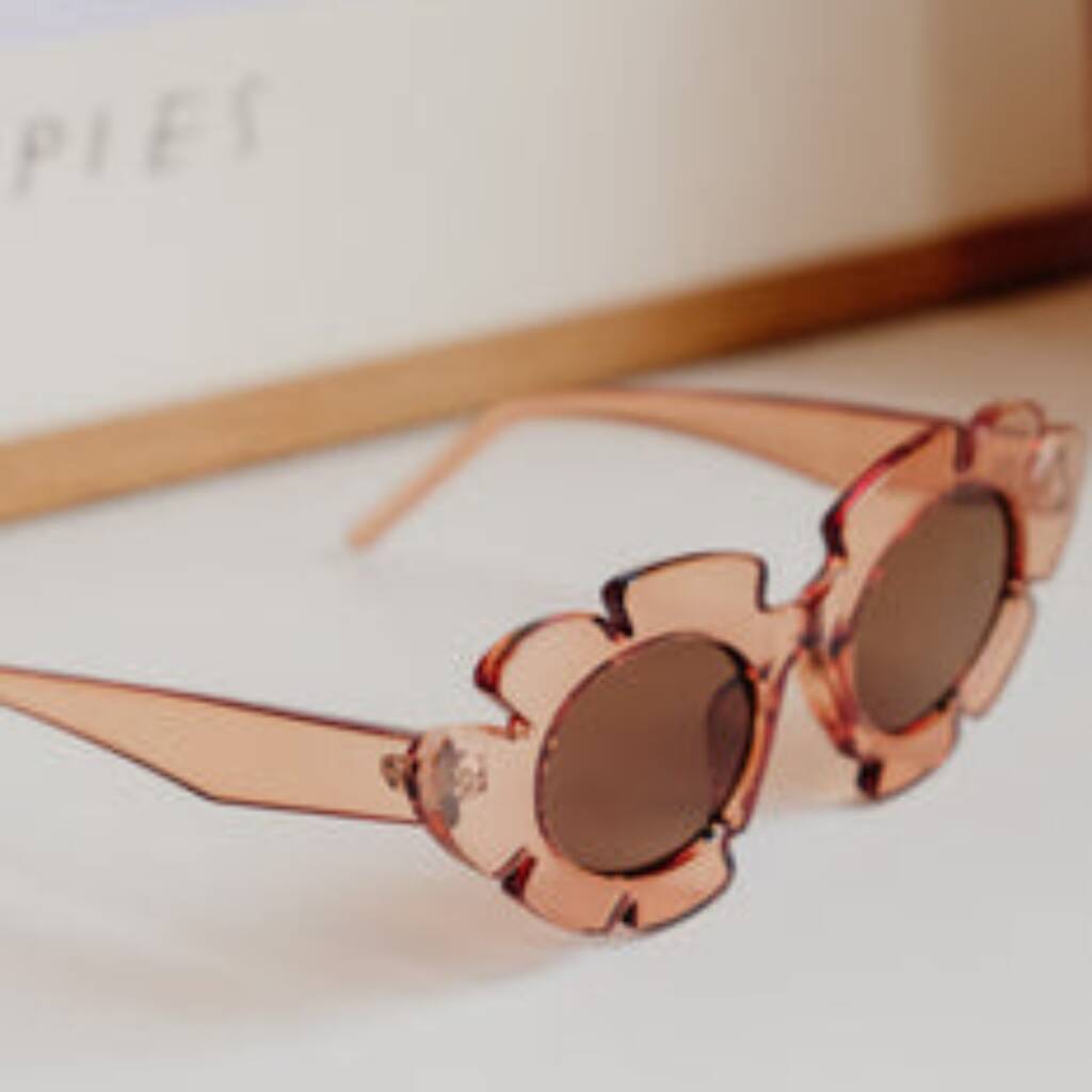 Brooke Flower Shaped Sunglasses Four Colours By Ajouter Store