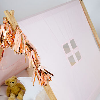 Pink A Frame Playhouse Tent, 2 of 5