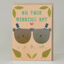 'On You Wedding Day' Bears Wedding Card, thumbnail 4 of 6