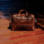 Vintage Look Genuine Leather Briefcase, thumbnail 3 of 12