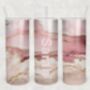 Pink Marble Personalised Insulated Tumbler With Name, thumbnail 1 of 2