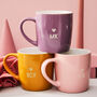 Personalised Monogram Stoneware Mug, thumbnail 2 of 3