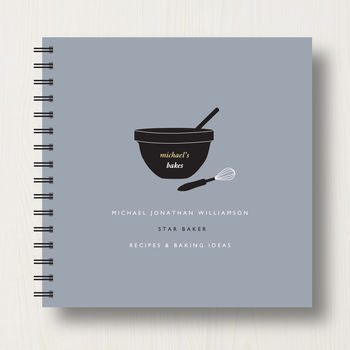 Personalised Baking Lover's Recipe Book, 8 of 10