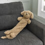 Extra Long Plush Hot Water Bottle 72cm Miniature Poodle, thumbnail 3 of 3