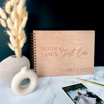 Traditional Alternative Wedding Guest Book, 8 of 9